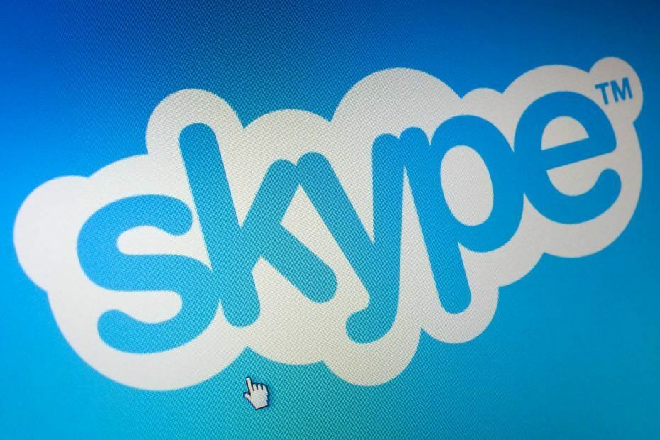 Skype pentru mesageria vocală de afaceri nu apare