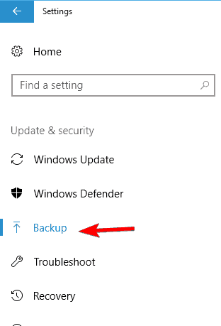Neočekávaná výjimka Store Backup SSD Windows 10