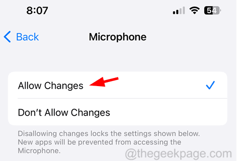 Не може да се активира достъп до микрофона за iPhone приложения [Фиксиран]