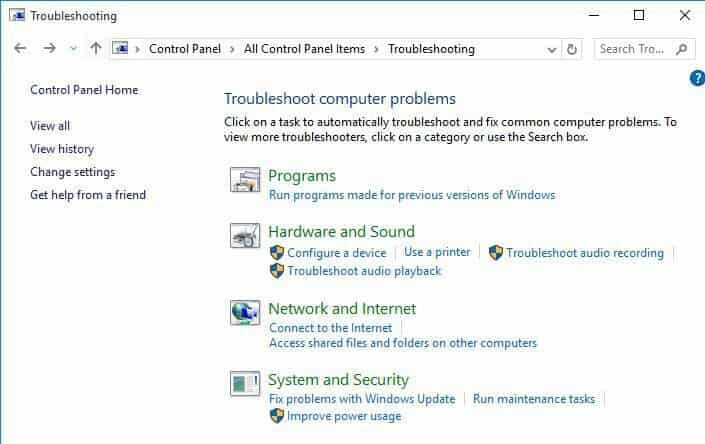 @-toets werkt niet in Windows 10 laptoptoetsenbord