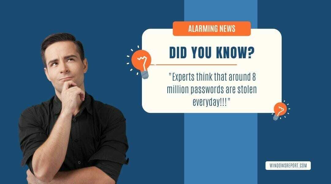 ekspert uważa, że ​​każdego dnia kradzionych jest 8 milionów haseł
