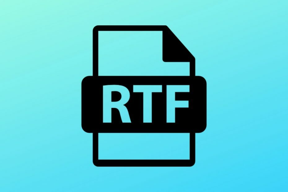 RTF fájlok megnyitása Windows 10 számítógépen