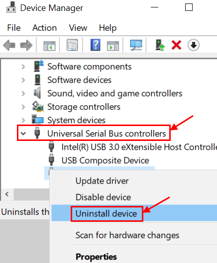 Мінімум видалення USB -диспетчера пристроїв (1)