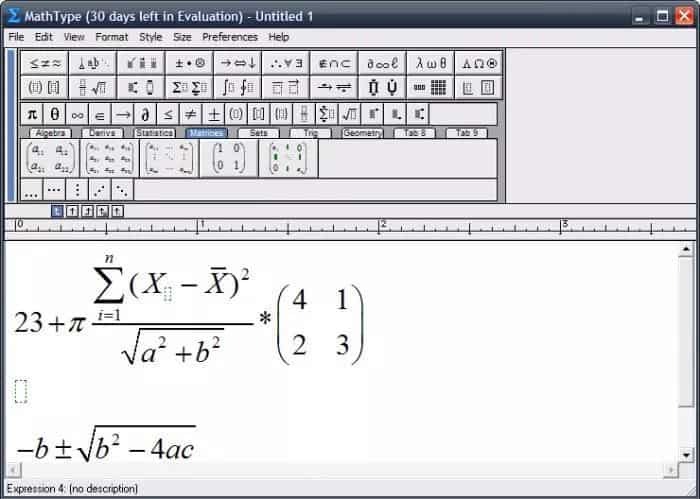 legjobb szoftver matematikai egyenletek megírására
