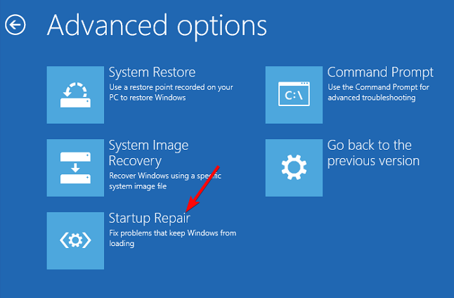 Windows 11 start reparation