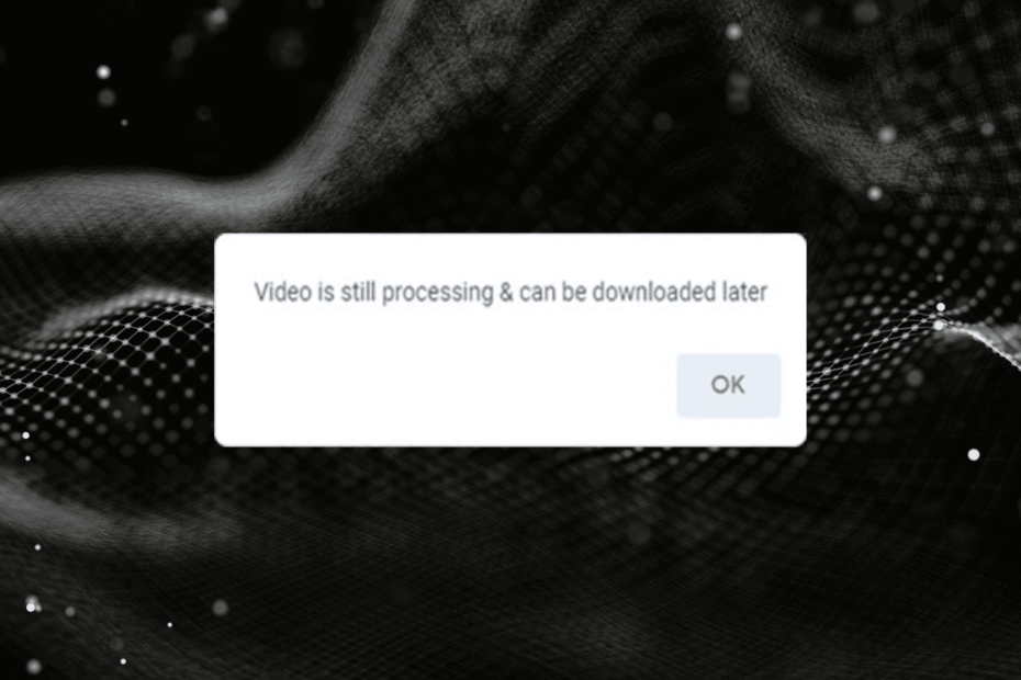 Korjaa Google Drive -virhe, joka ei käsittele videota