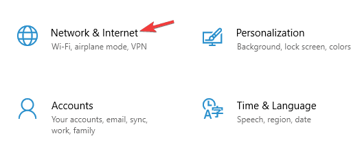 додаток для налаштування мережі та Інтернету Bluestacks 3 відсутність підключення до Інтернету