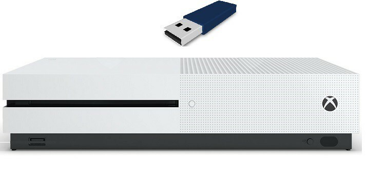 Een flashstation formatteren voor Xbox One, Xbox One S