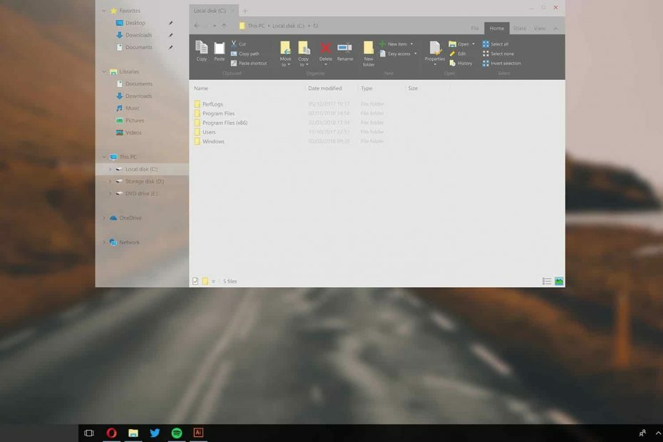 Windows Explorer új koncepció