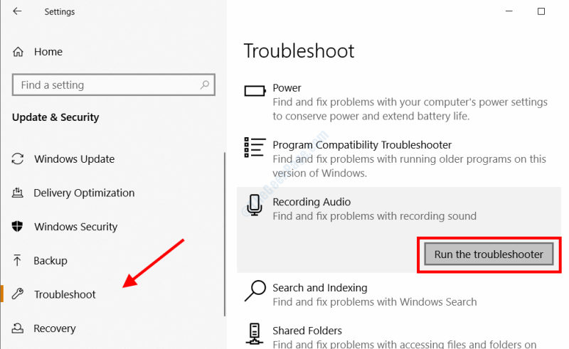 Mikrofonin näytetaajuutta ei tueta virhe Windows 10 Fix -sovelluksessa