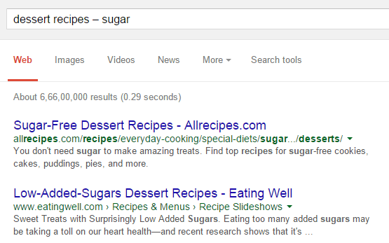 Ausschließen-bestimmte-Begriffe-google