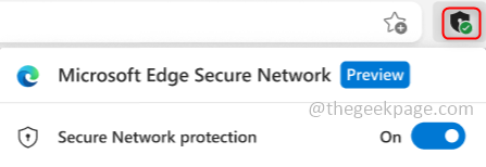 Slik bruker du Microsoft Edge Secure Network Gratis VPN-tjeneste.