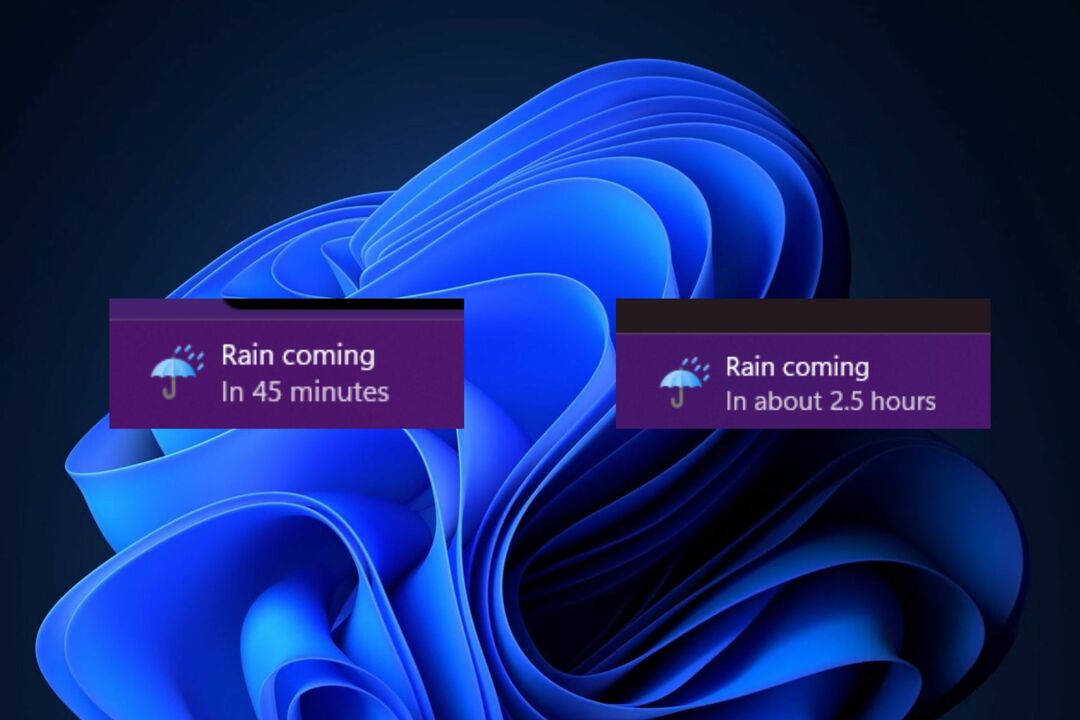 Windows 11:n sää-widget tarjoaa nyt yksityiskohtaisen sääennusteen