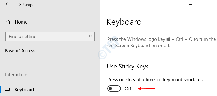 Sådan slukkes Sticky Keys i Windows 10: 6-metoder