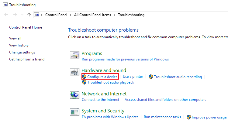 Solução para o problema de disco rígido externo não reconhecido no Windows 10
