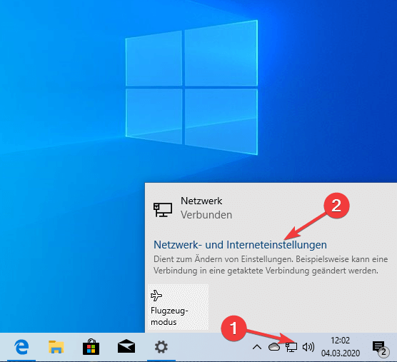 Windows 10 Netzwerk