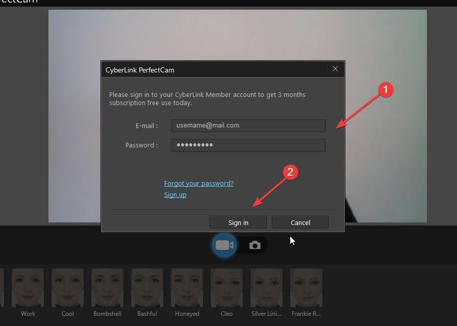 Perfectcam Anmelden Skype-Kamera Windows 10