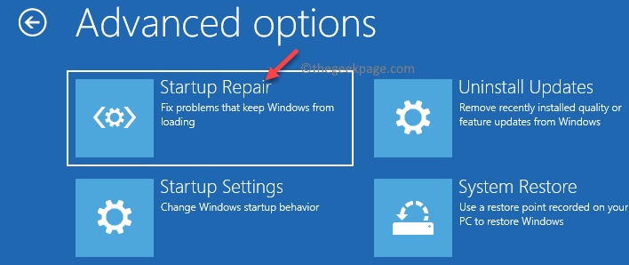 Az indítási javítás végrehajtása Windows 11, 10 rendszeren