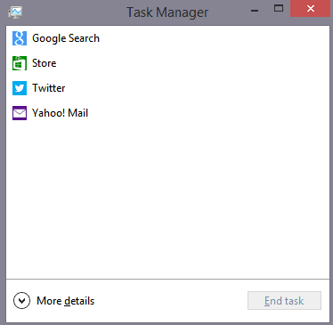 Windows 10 Taskkiller
