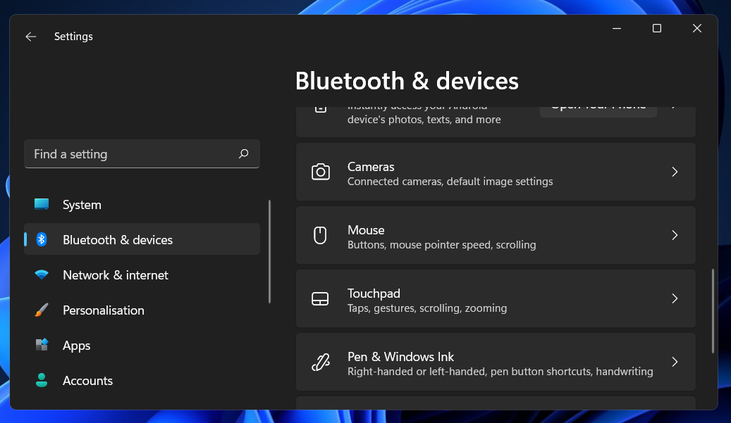 bluetooth-and-devices Windows 11 chybový kód 0xc00000e9