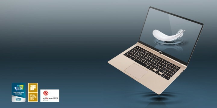 LGの新しいWindows10超薄型LGGramノートブックはMacBookAirを採用しています
