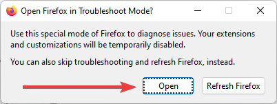 Firefox läuft bereits, reagiert aber nicht