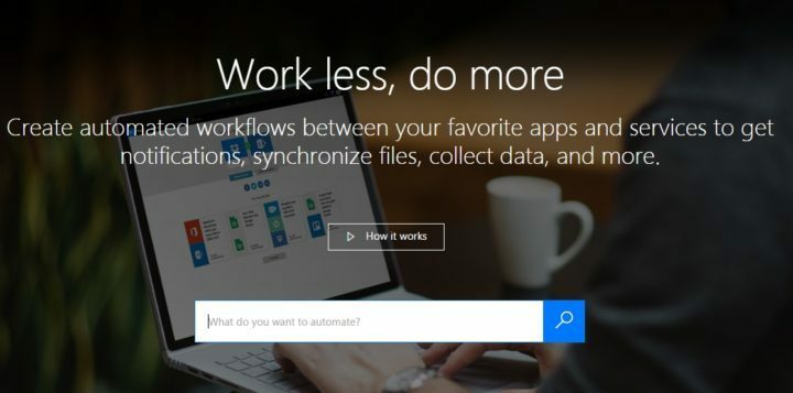 Microsoft Flow pentru a vă automatiza sarcinile care necesită mult timp la IFTTT