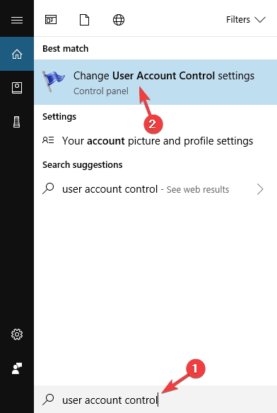 Impossible d'accéder au Windows Store
