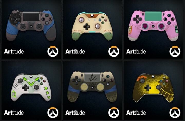 Xbox One'i uued Overwatch ARTitude'i kontrollerid on lihtsalt vinged