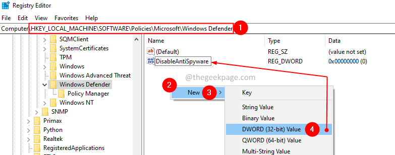 Kaip ištaisyti „Windows Defender“ klaidos kodą 0x800705b4