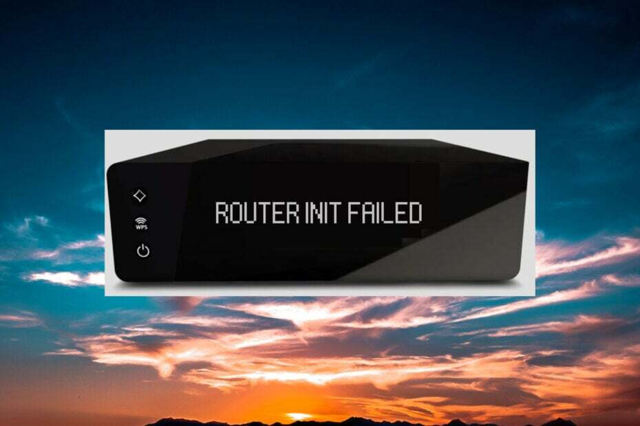 router init a eșuat Altice One