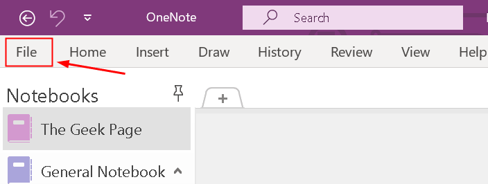Onenote 2016 Dateimenü Min