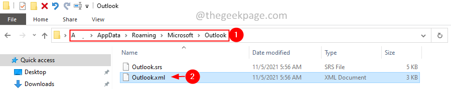 Outlook Xml datoteka