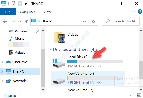 Windows 10'da büyük Hiberfil.sys ve Pagefile.sys Dosyaları nasıl silinir
