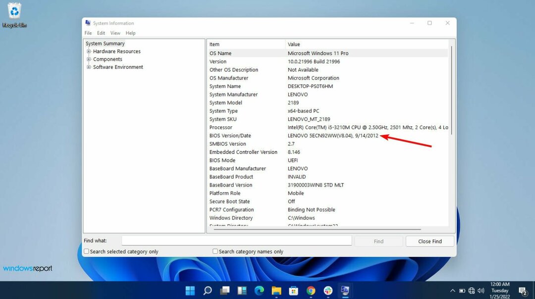 Comment vérifier la version et actualiser le BIOS dans Windows 11