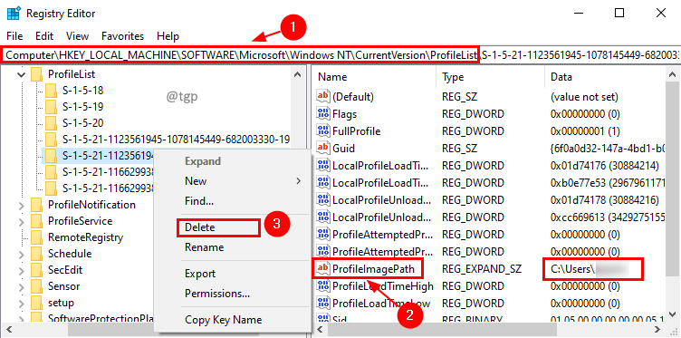 Fix Profil nicht vollständig gelöscht, Fehler- Das Verzeichnis ist nicht leer Fehler unter Windows 11/10