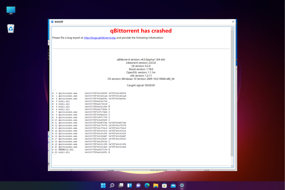 Pataisymas: „Qbittorrent“ strigimas sistemoje „Windows 11“ [5 pataisymai]