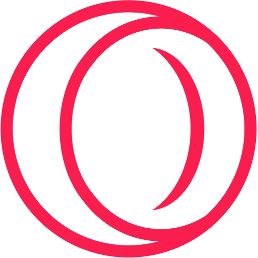 „Opera GX“ naršyklės logotipas