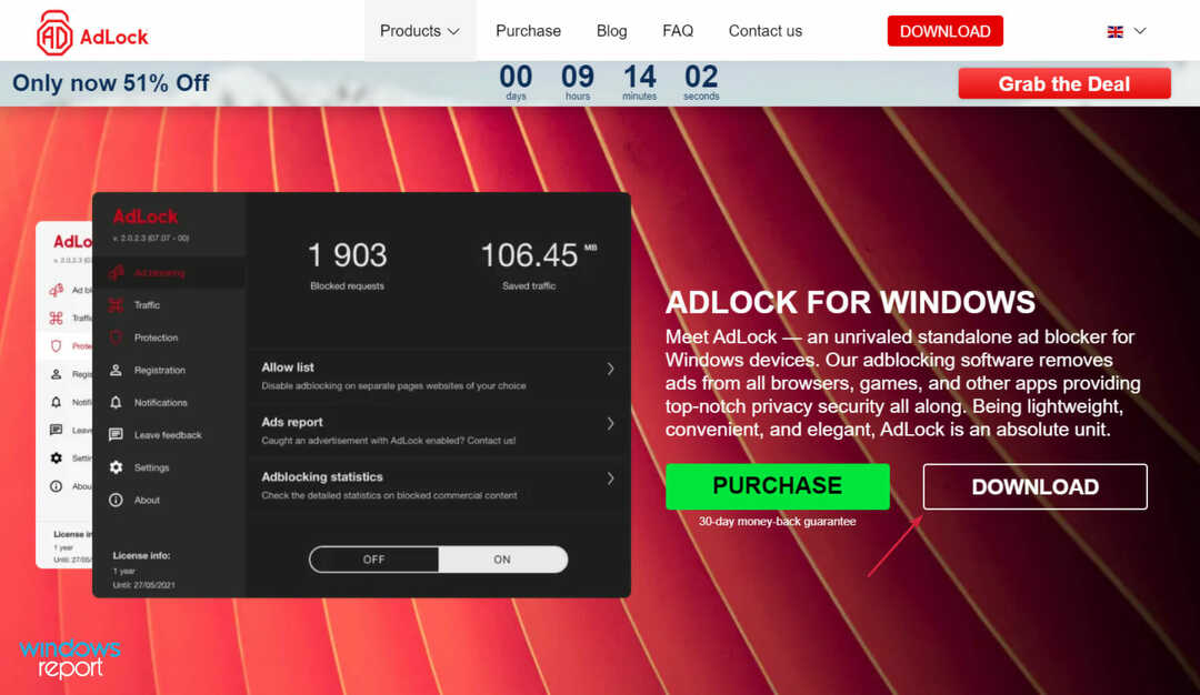 Zastavte reklamy z aplikácií a prehliadačov pomocou AdLock pre Windows