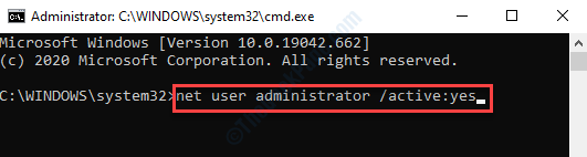 Command Prompt (admin) Pokrenite Command da biste instalirali upravljački program pomoću Admin Account Enter