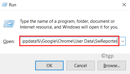 Kjør Localappdata Chrome Userdata Swreporter Min
