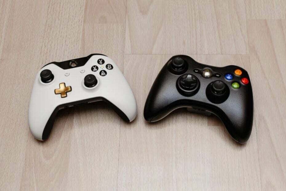 Xbox one-kontroller på 360