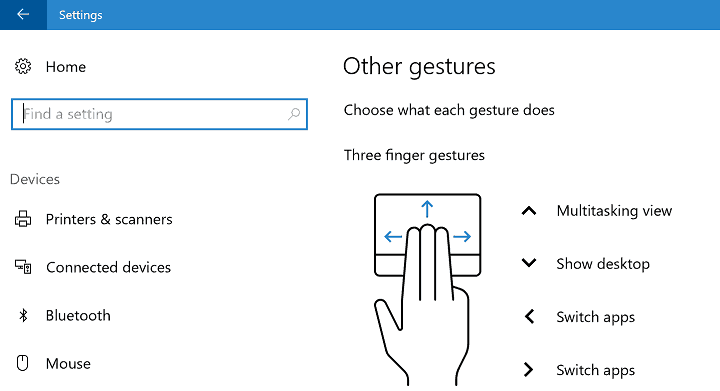 Windows 10 låter dig nu anpassa gester på precisionspekplattor