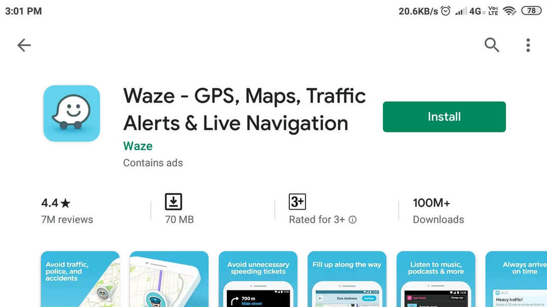 Waze'in bu adımlarla yol tarifi vermemesini düzeltin