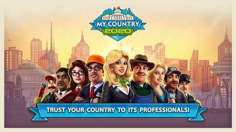 Objavljena igra Windows 8, 10 City Building Game '2020: My Country'