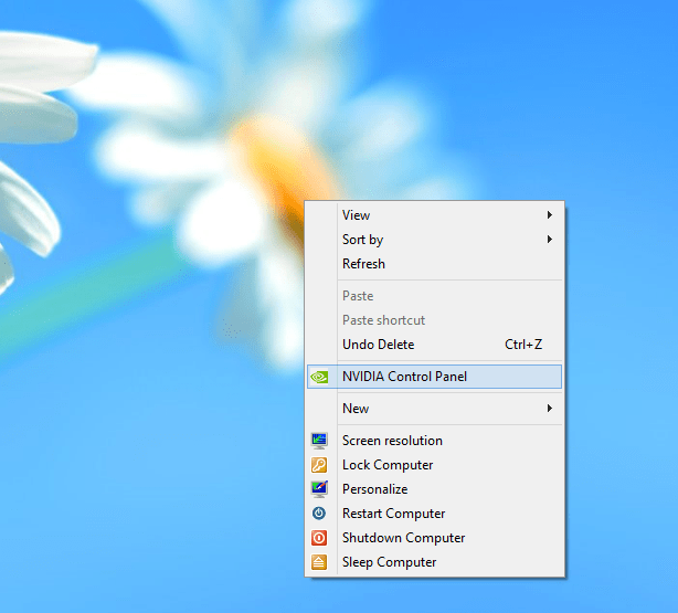 Tilpass høyreklikk på Windows 8