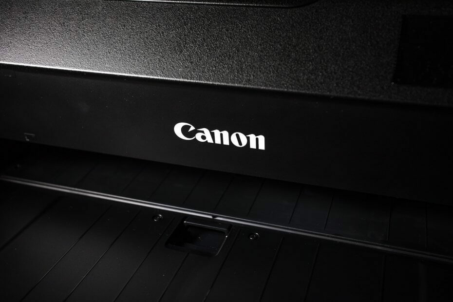 Canoni printer ei skannita Windows 10-s