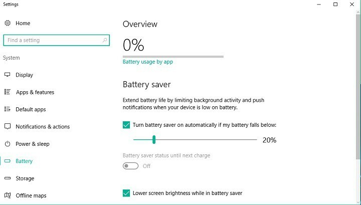 Fix: Batteriets tömning i Windows 10-årsdagens uppdatering