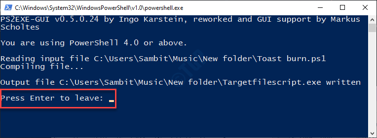 Cómo convertir el script de powershell a exe en Windows 10 fácilmente