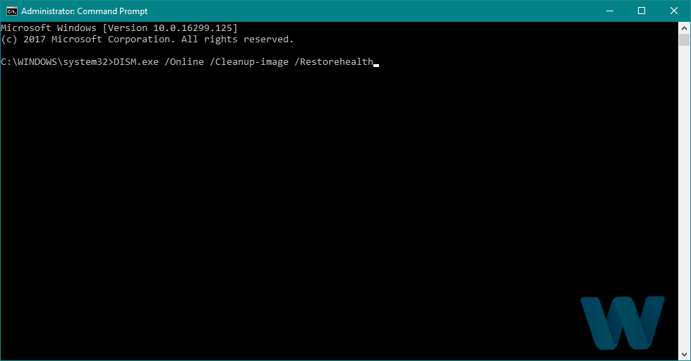 REGISTRY FEJL Windows 10 fejl dism scanning